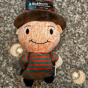 FREDDY KRUEGER NIGHTMARE ON ELM STREET PET TOY 9” brand new